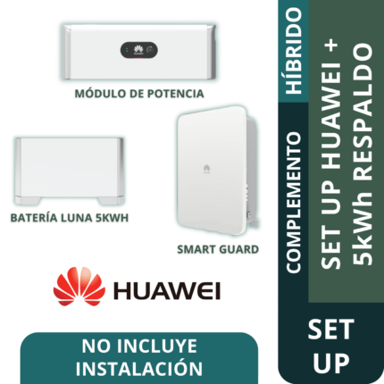 Set up huawei con bateria