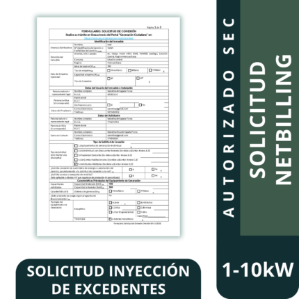 Solicitud de netbilling